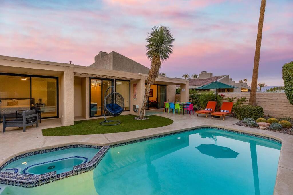 The Sunset House Pool & Spa Palm Springs Dış mekan fotoğraf