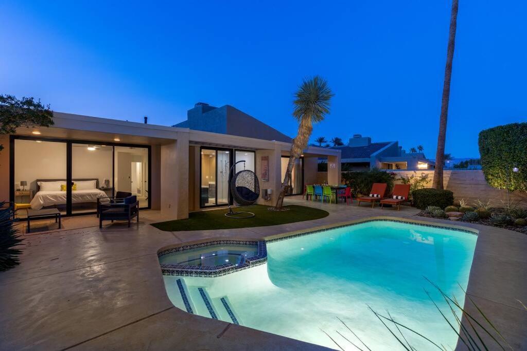The Sunset House Pool & Spa Palm Springs Dış mekan fotoğraf