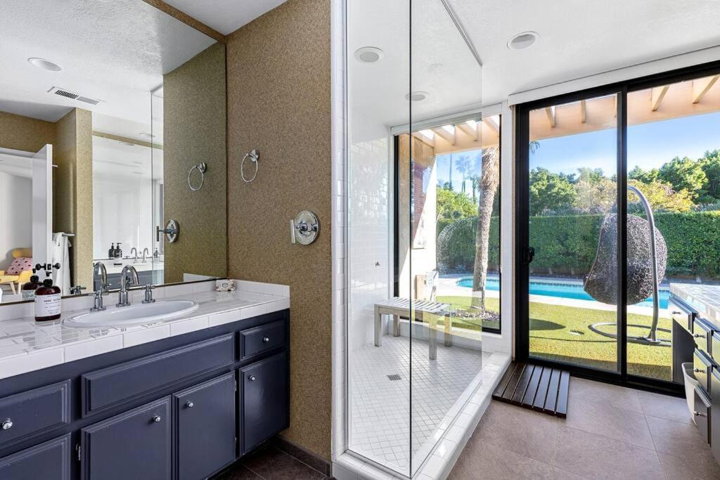 The Sunset House Pool & Spa Palm Springs Dış mekan fotoğraf