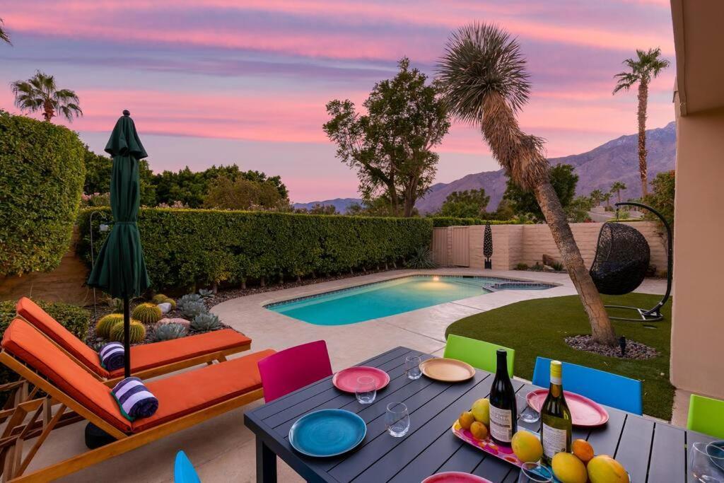 The Sunset House Pool & Spa Palm Springs Dış mekan fotoğraf