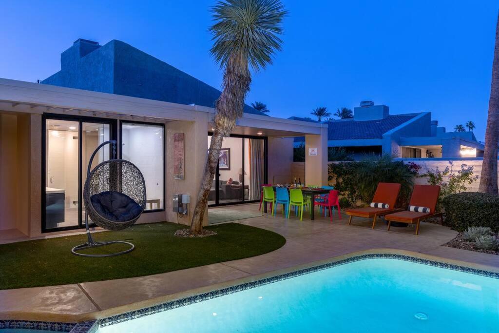 The Sunset House Pool & Spa Palm Springs Dış mekan fotoğraf