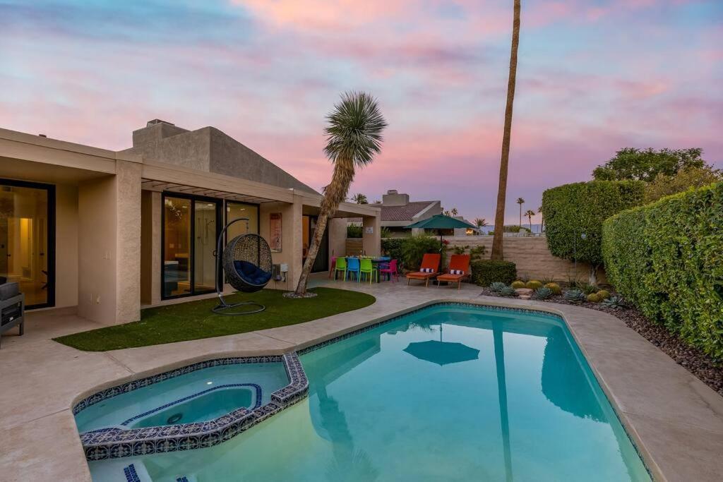 The Sunset House Pool & Spa Palm Springs Dış mekan fotoğraf